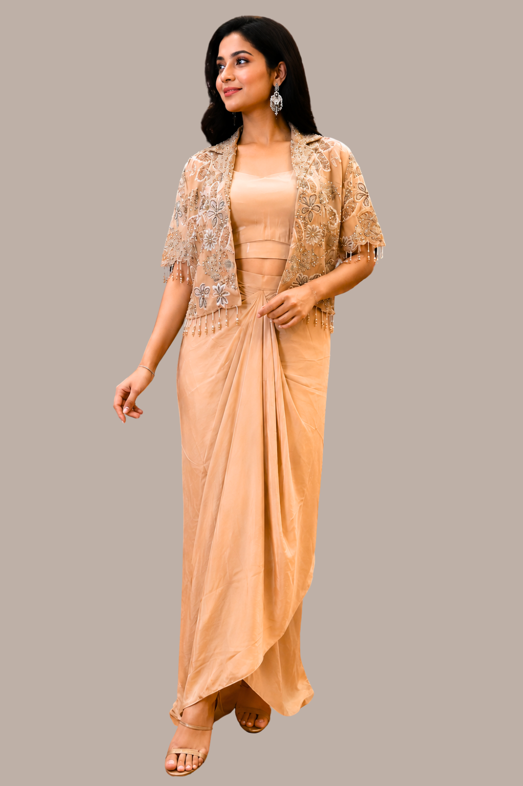 indowestern dress by vandana creation