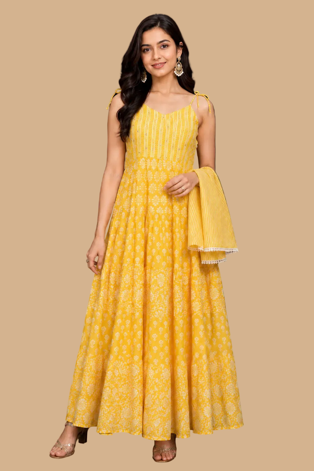 long kurti in cotton 